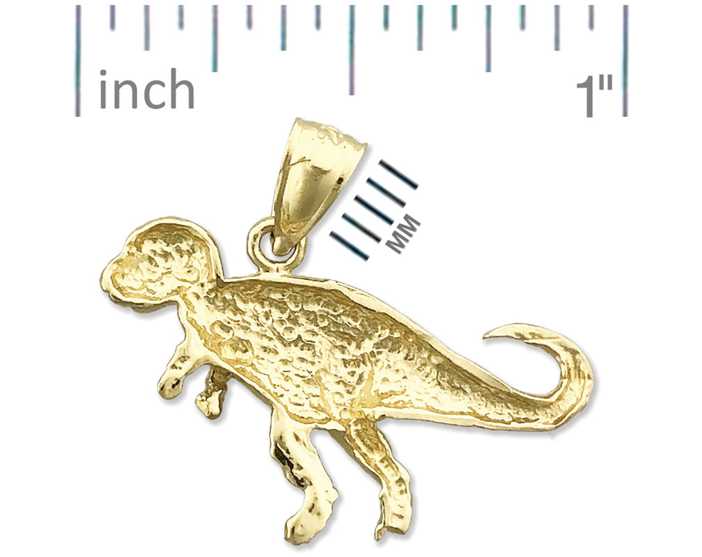 14K Gold T-Rex-Charm