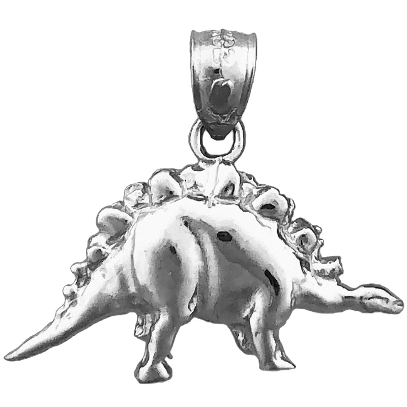 14K Gold Stegosaurus-Charm