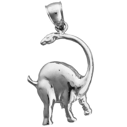 585 Gold Brontosaurus-Charm