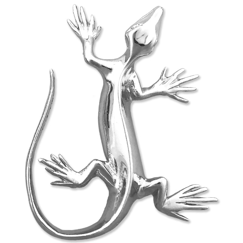 14K Gold Lizard Anhänger