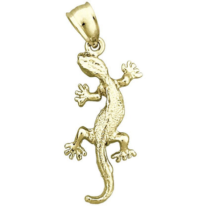 585 Gold Eidechse-Charm