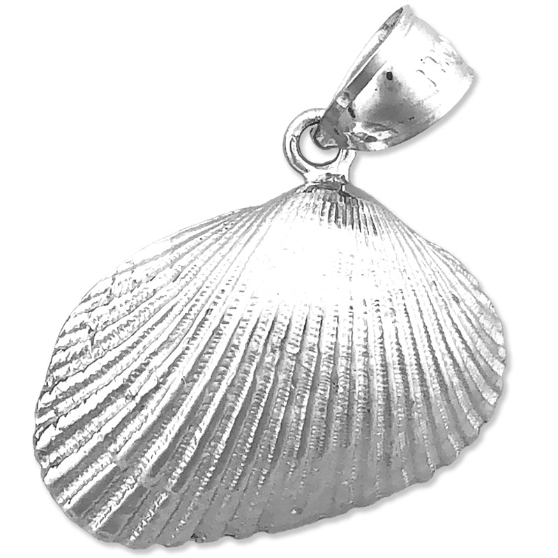 14K Gold Muschel-Anhänger (Venusmuschel-Seeschale)