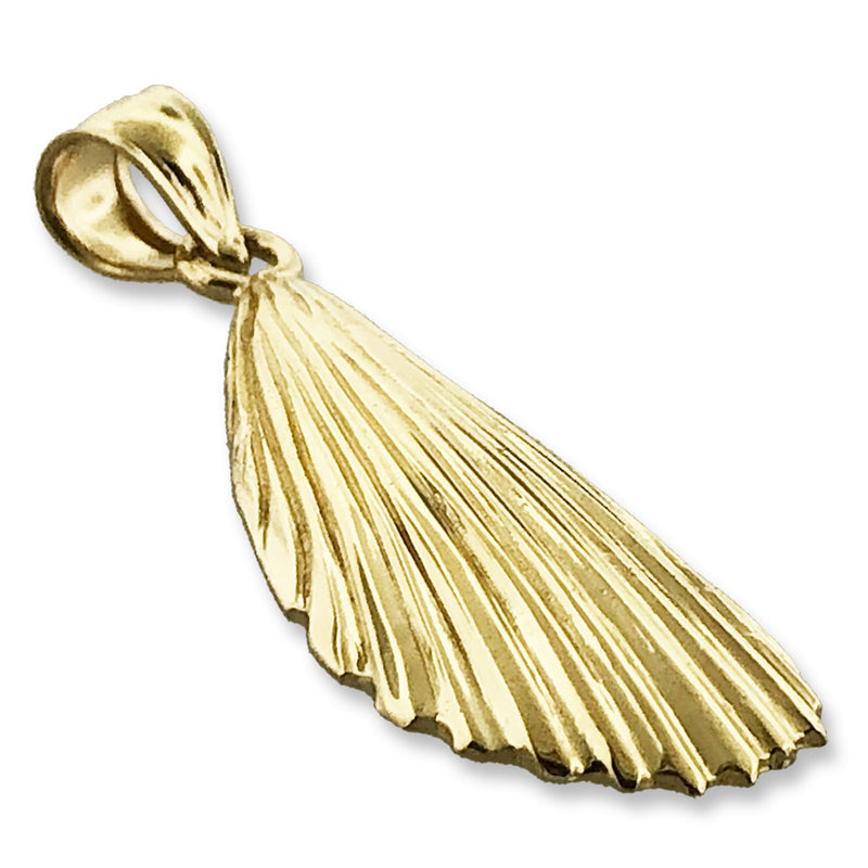 14K Gold Anhänger Muschel-Weichtier