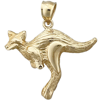 14K Gold Anhänger Känguru