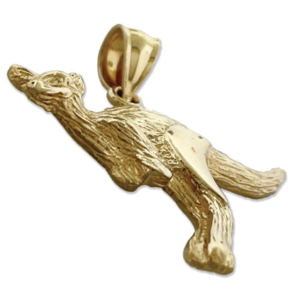 14K Gold Anhänger Känguru