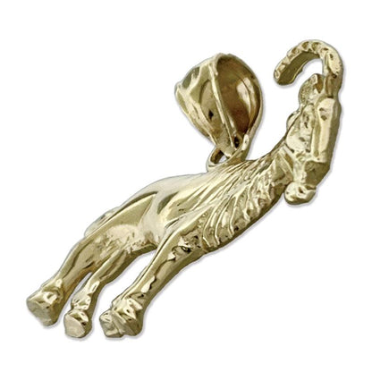 14K Gold Ziegenbock-Anhänger