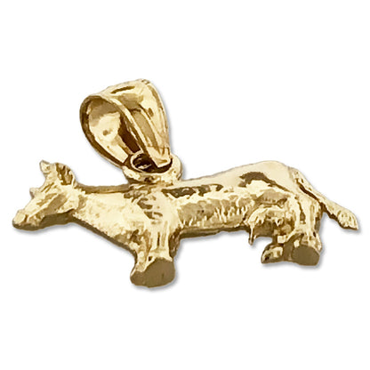 14K Gold Kuh-Mini-Charm