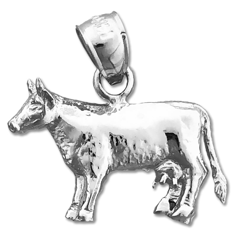14K Gold Kuh-Mini-Charm