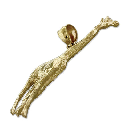585 Gold Giraffen-Anhänger, 36 mm