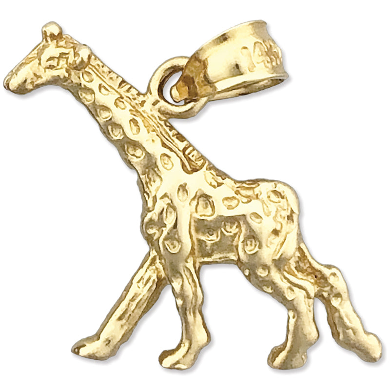 585 Gold Giraffen-Charm