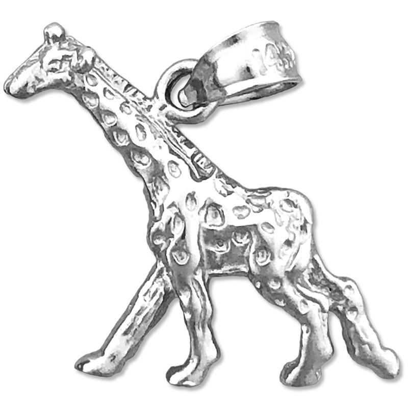 585 Gold Giraffen-Charm