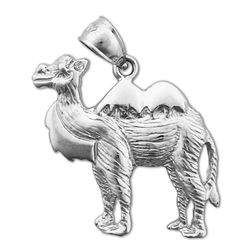14K Gold Anhänger Kamel mit zwei Höckern