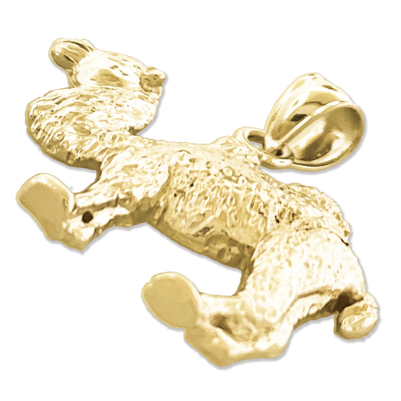 14K Gold Anhänger Baktrisches Kamel