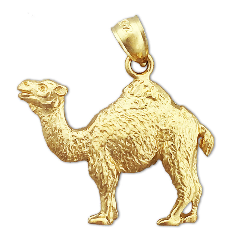 14K Gold Arabianisches Kamel-Anhänger