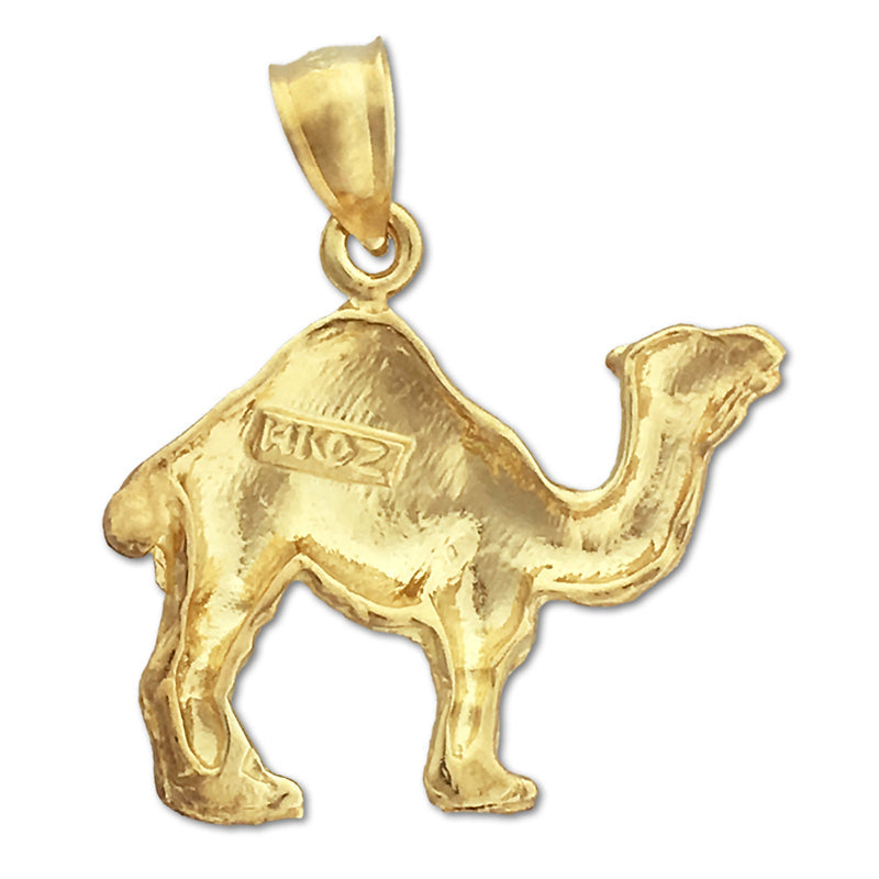 14K Gold Kamel-Anhänger