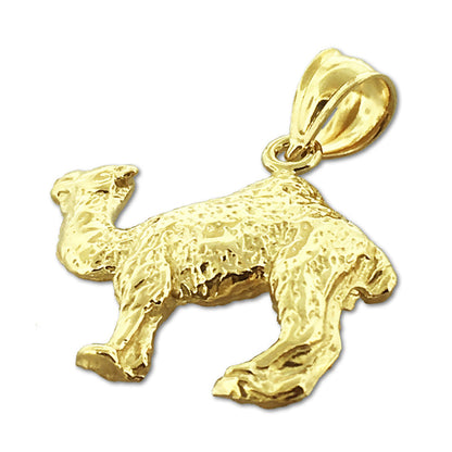14K Gold Kamel-Anhänger