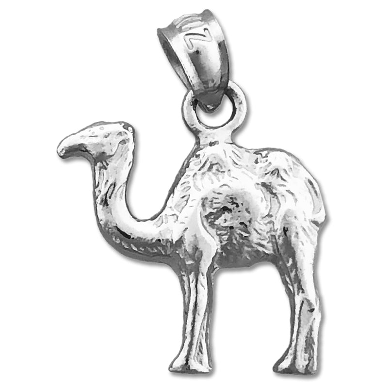 14K Gold 3D-Kamel-Charm