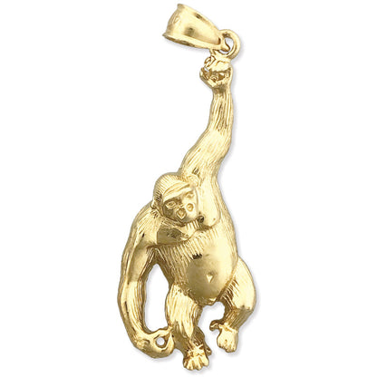 14K Gold Anhänger mit Affe