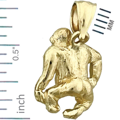 14K Gold Charm "Gorilla