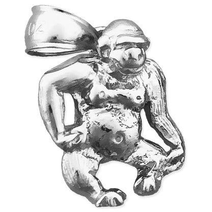 14K Gold Charm "Gorilla