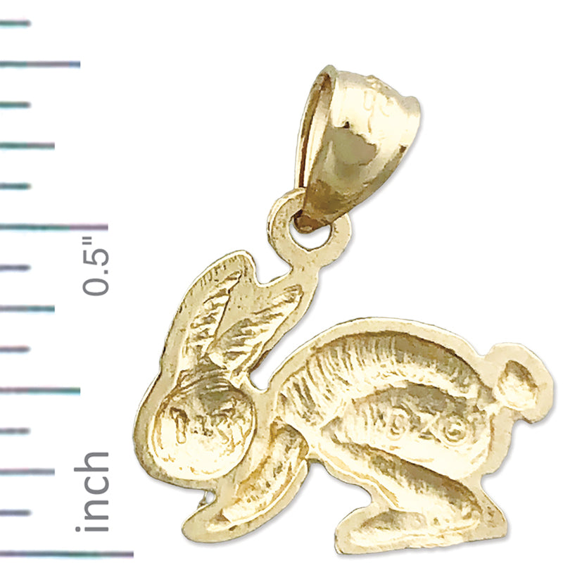14K Gold Hasen-Charm