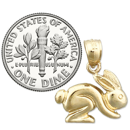14K Gold Hasen-Charm