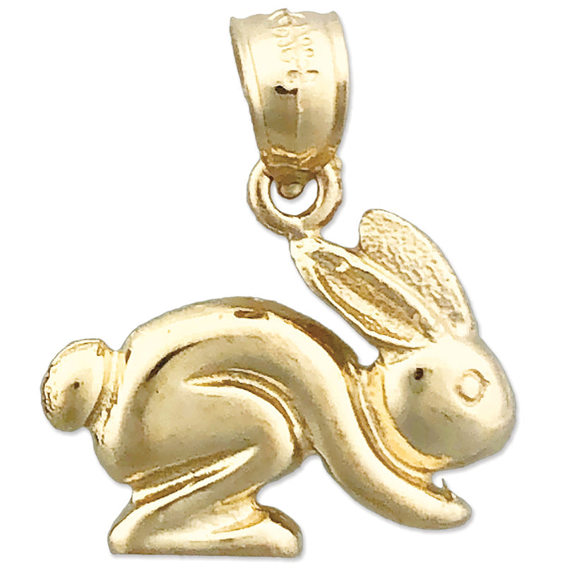 14K Gold Hasen-Charm