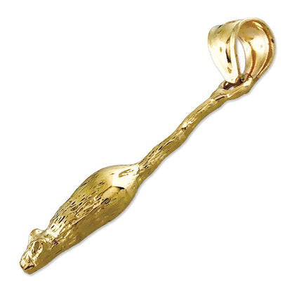 14K Gold 25MM Mäuse-Anhänger
