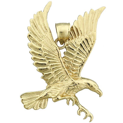 14K Gold Anhänger Fliegender Adler
