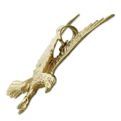 14K Gold Anhänger Fliegender Adler