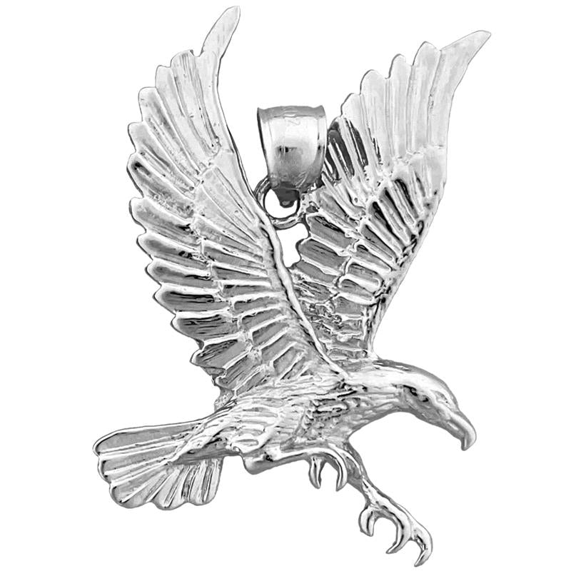 14K Gold Anhänger Fliegender Adler
