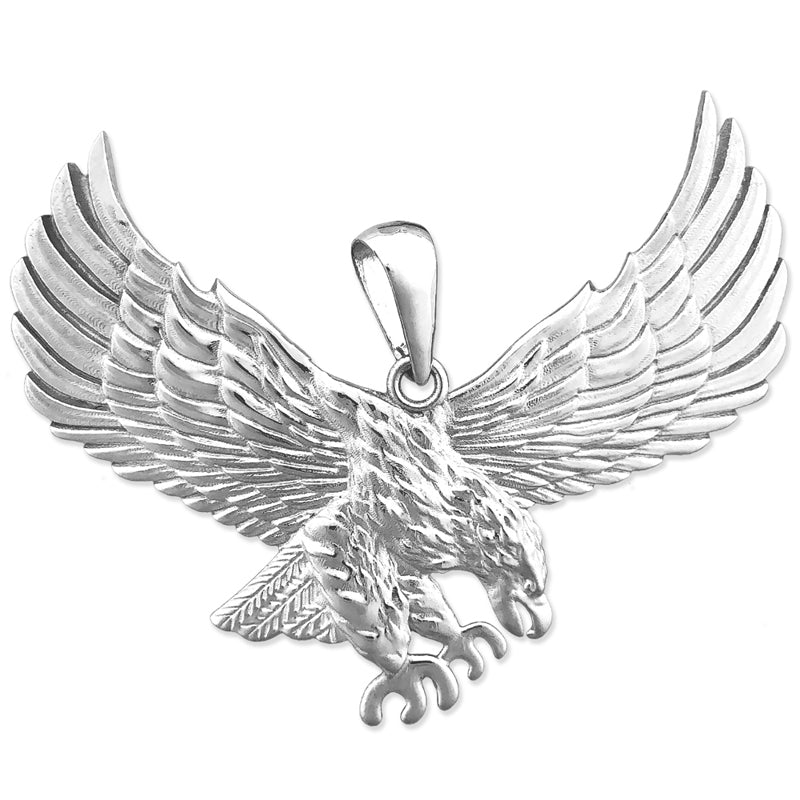 14K Gold Anhänger „Angreifender Adler“