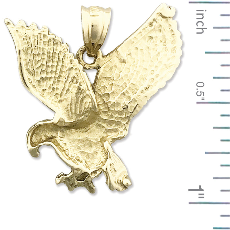 14K Gold Anhänger "Golden Eagle" 25MM