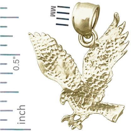 14K Gold Anhänger „Steinadler“