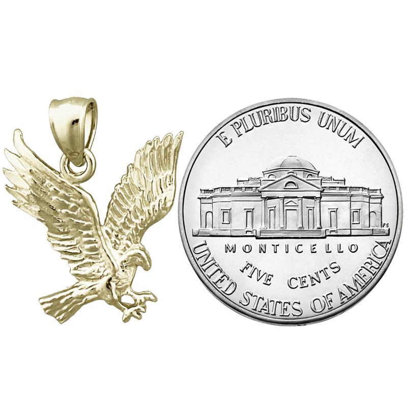 14K Gold Anhänger „Steinadler“