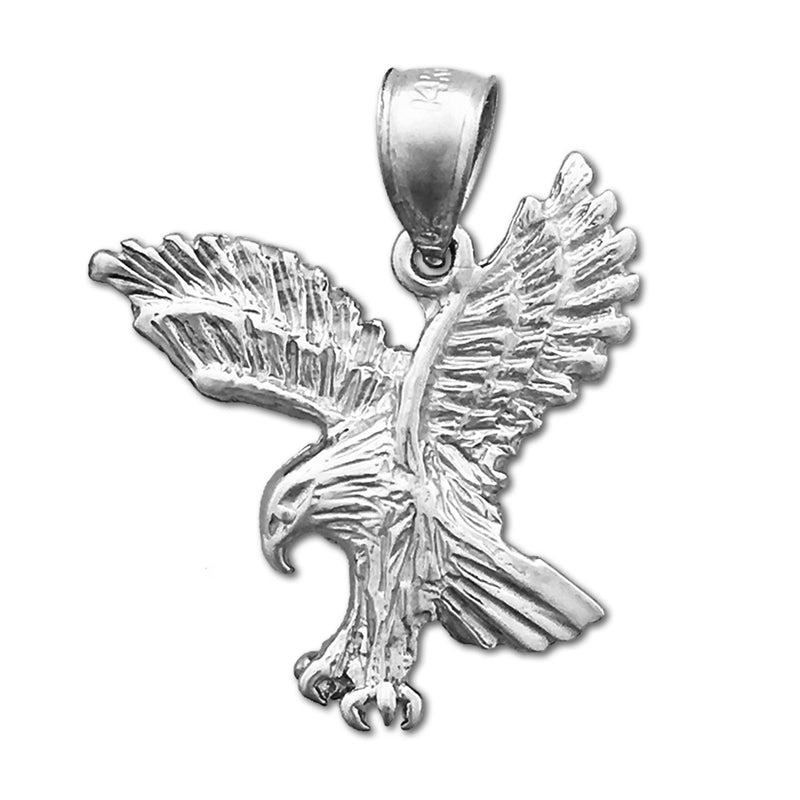 14K Gold Anhänger Jagdadler