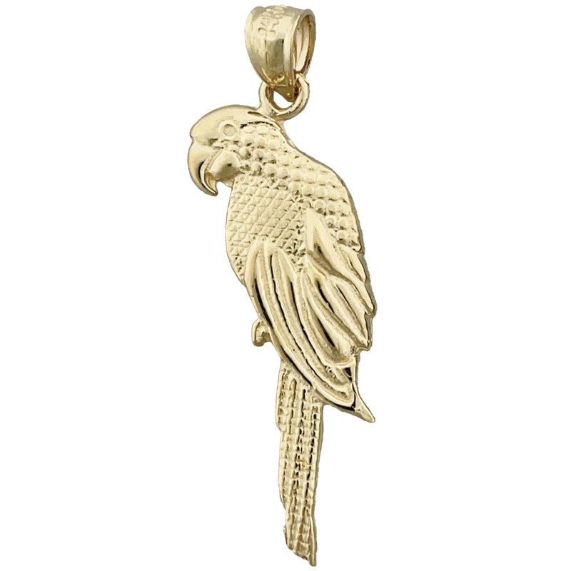 Papagei-Anhänger aus 14K Gold