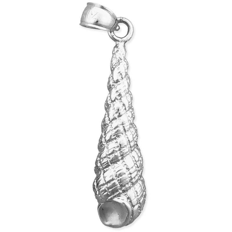 14K Gold Anhänger mit Kegelschnecken-Schalenmotiv