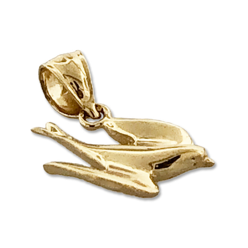 14K Gold Mini Taube Charm