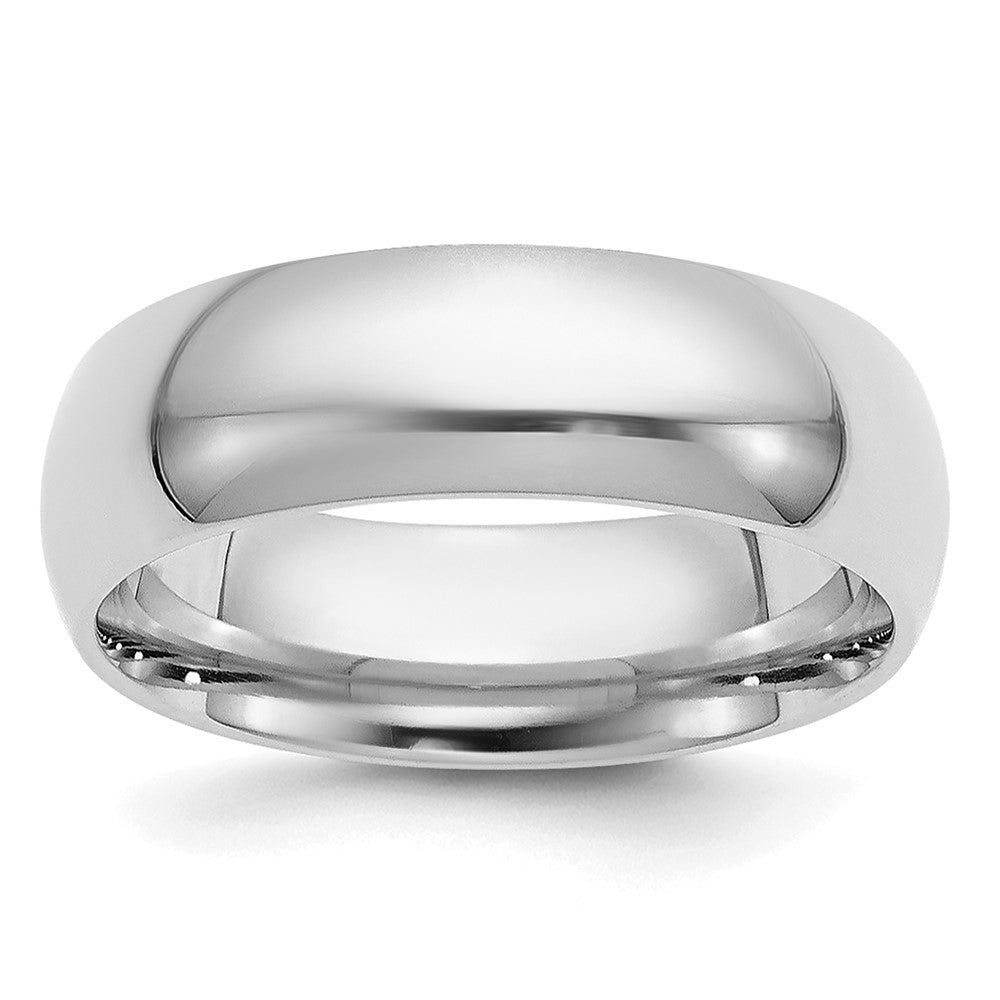 Platin 6mm Komfort-fit Ehering Ring
