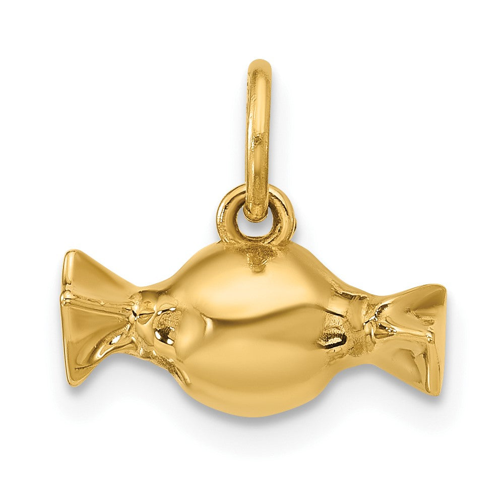 14K Gelbgold Fancy Bonbon Charm