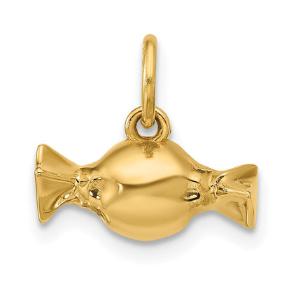 14K Gelbgold Fancy Bonbon Charm