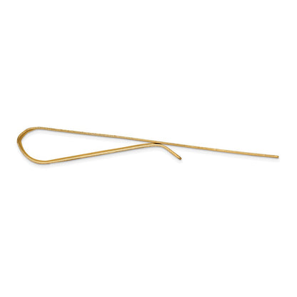 14K Gelbgold Herren Krawatten Stab