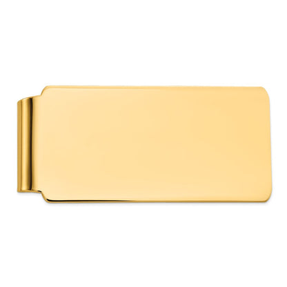14K Gelbgold Herren Poliert Geldklammer