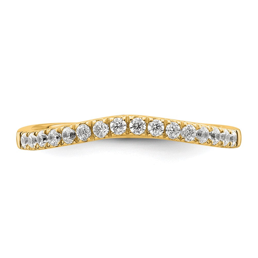True Origin 14K Gelbgold Set aus zwei kompletten Eheringen mit 0,5 ct. im Labor gezüchteten Diamanten VS+ F+