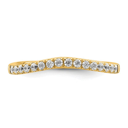 True Origin 14K Gelbgold Set aus zwei kompletten Eheringen mit 0,5 ct. im Labor gezüchteten Diamanten VS+ F+