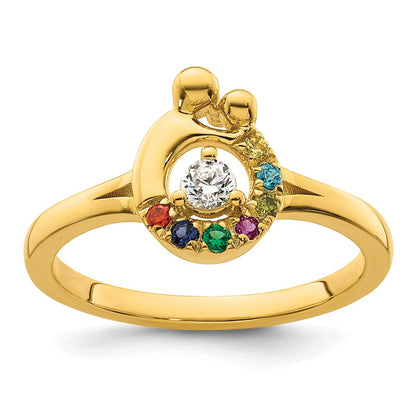 14K Weißgold Diamant-Armreif