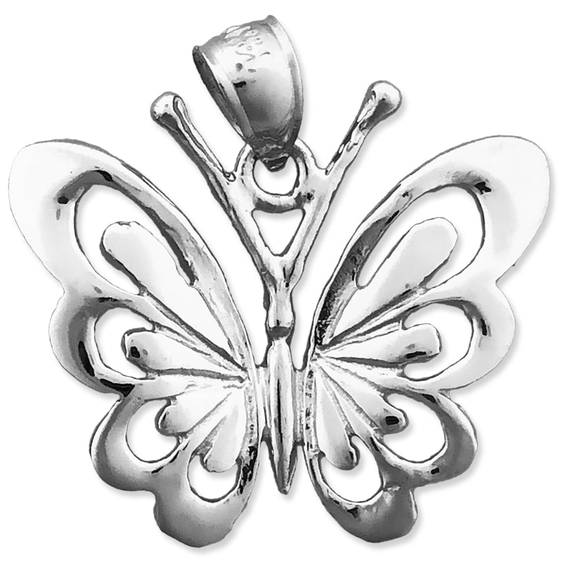 14K Gold Anhänger Schmetterling