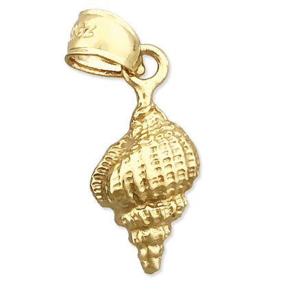 14K Gold Muschelschale Charm