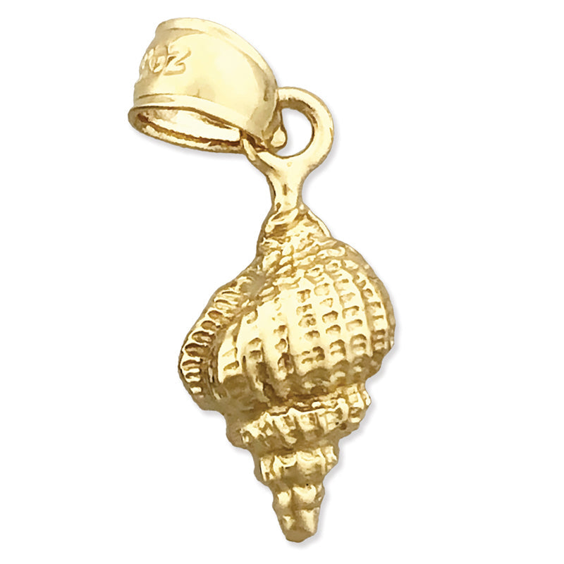 14K Gold Muschelschale Charm